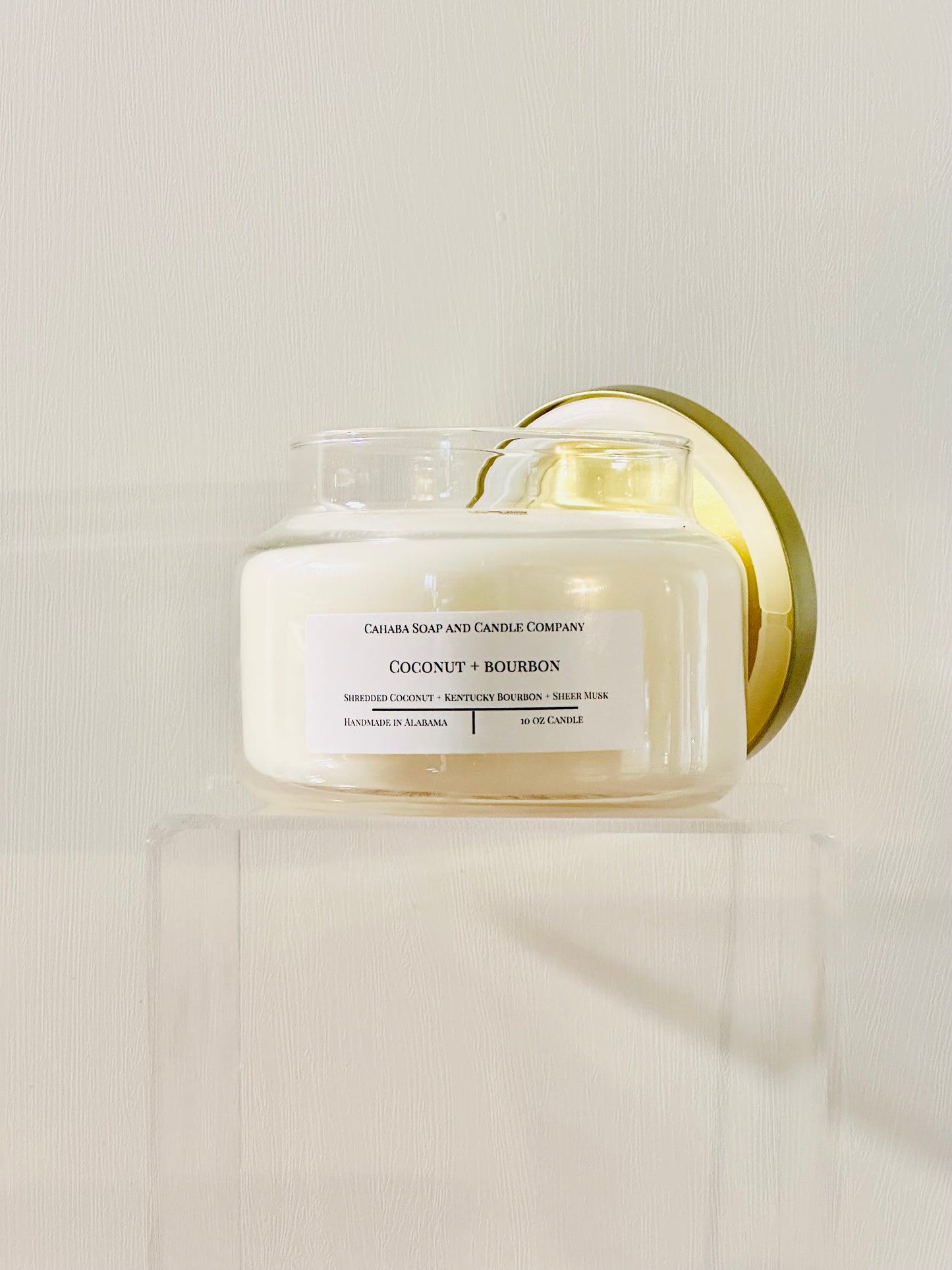 Coconut + Bourbon - Cahaba Soap and Candle Company