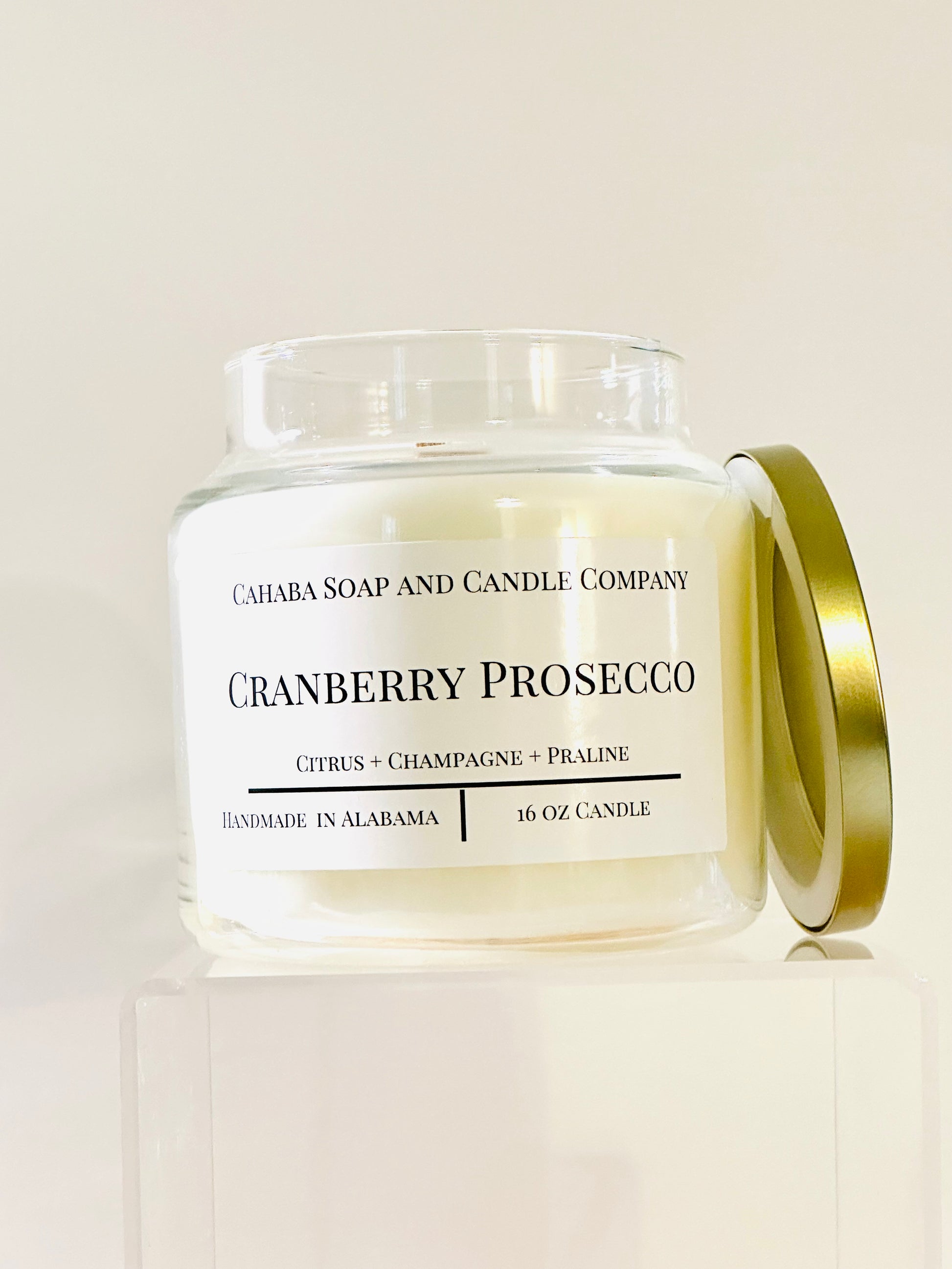 Cranberry Prosecco - Cahaba Soap and Candle Company