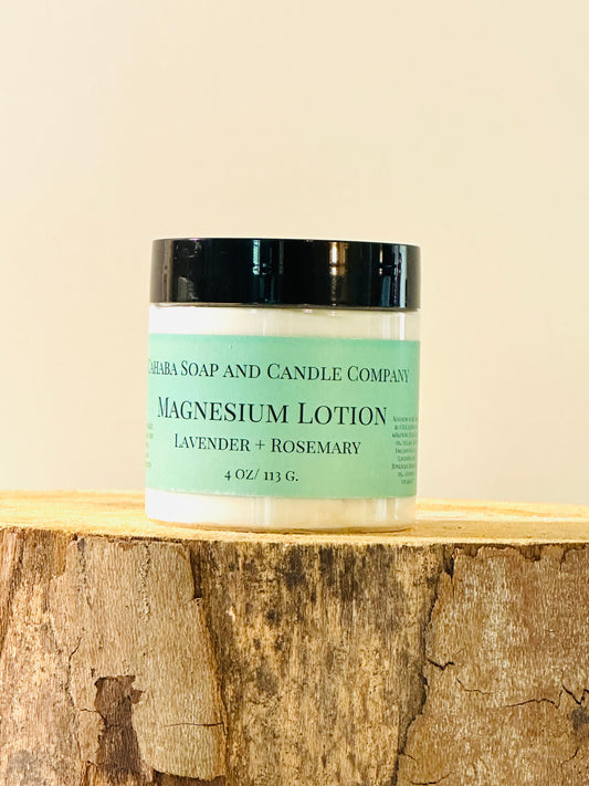 Magnesium Lotion - Cahaba Soap and Candle Company