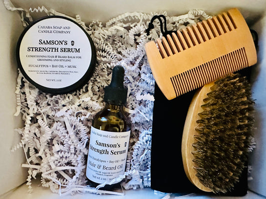 Samson's Strength Serum Kit - Cahaba Soap and Candle Company