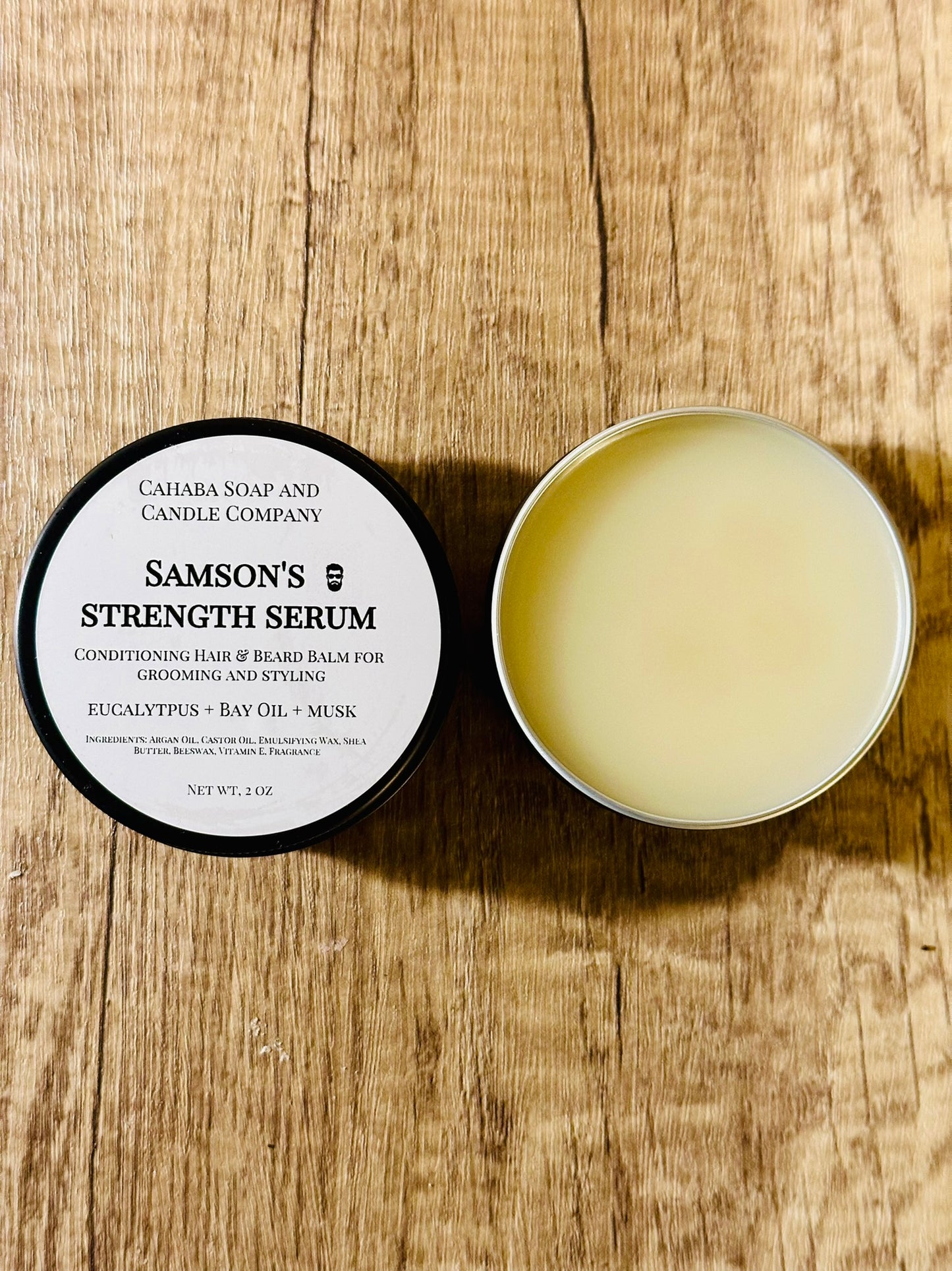 Hair and Beard Balm - Cahaba Soap and Candle Company